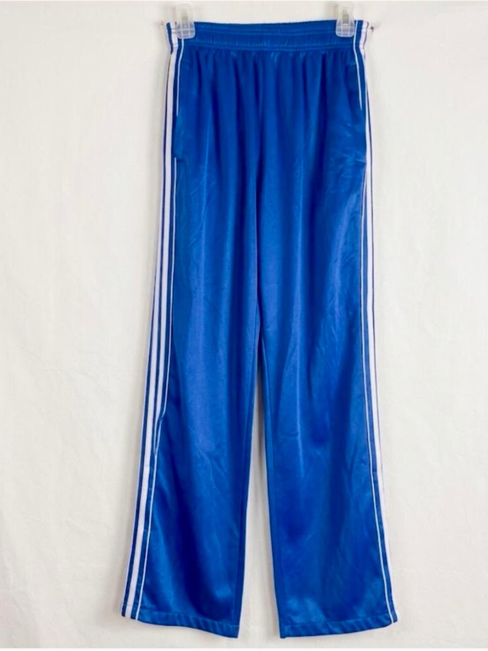DC Athletics Blue Striped Track Pants Mens Small